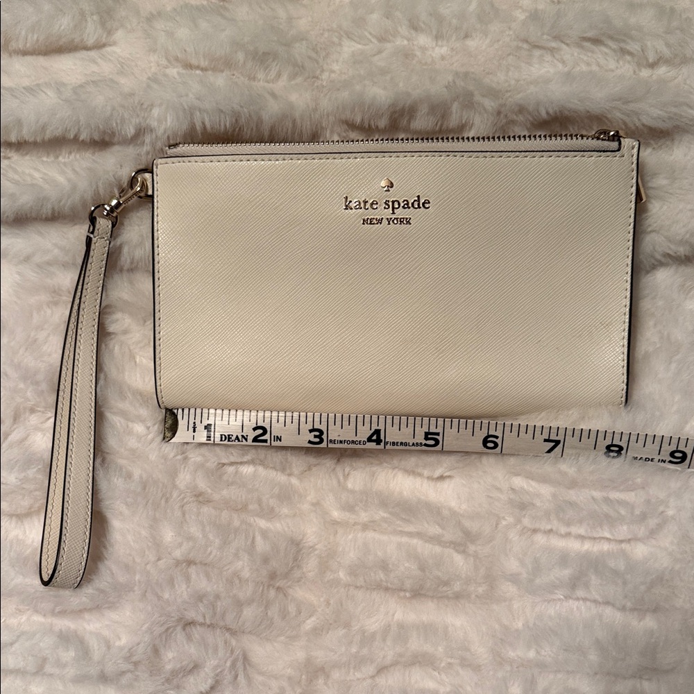 Kate Spade Ivory Wristlet Clutch